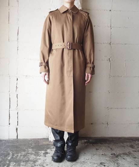 Soutien Collar Long Coat BR