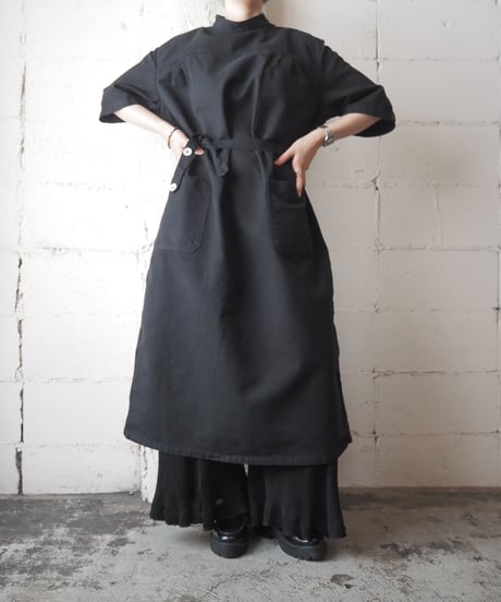 1960's Germany Medical Coat Dress BK