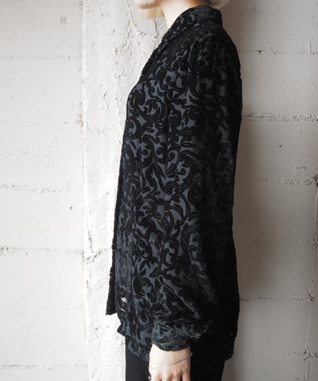 Opal Velvet Shirt BK