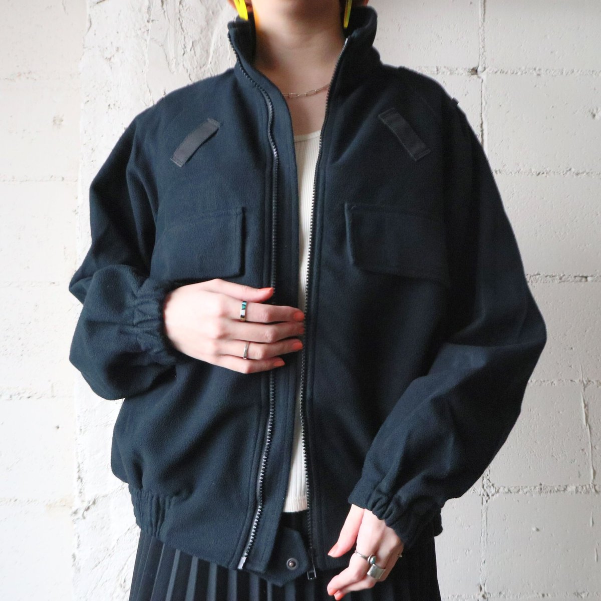 UK Police Fleece Jacket BK | Orfeo