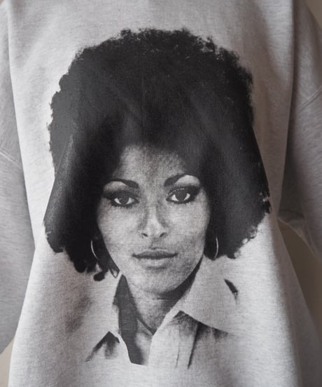 Black Woman Photo Print Sweat GR