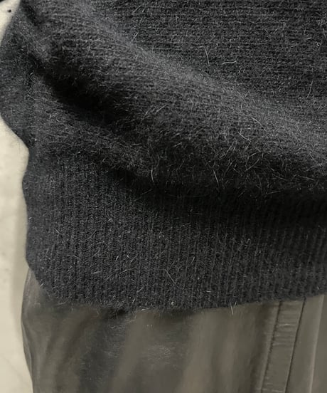 Dolman Sleeve Plane Short Sweater BK