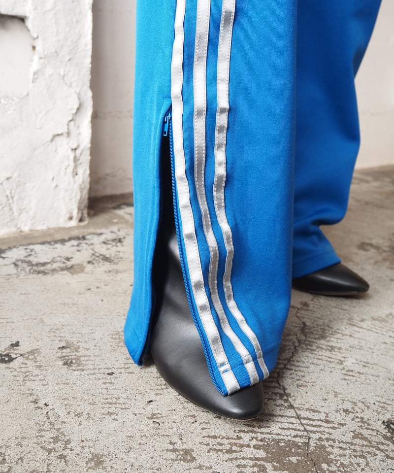 adidas VINTAGE 80s 西ドイツ製 ポリウールフレアスラックス L 日本極東貿易 / Vintage adidas ヴィンテージ アディダス 「4