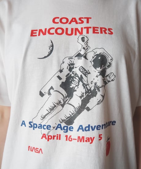 NASA "COAST ENCOUNTERS:A Space Age Adventure" Tee WH