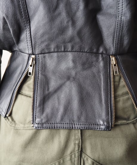 Leather Riders Jacket BK