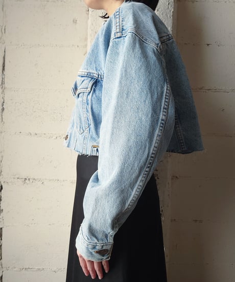 Cutoff Levi's Short Denim Jacket LBL