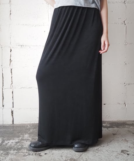 Spandex Tight Long Skirt BK