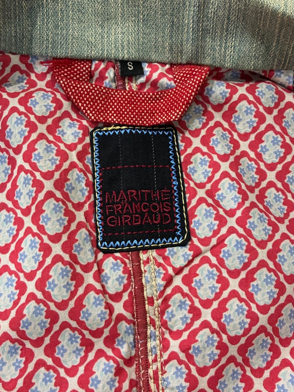 Marithe + Francois Girbaud ウール 切り替え コート Marithe +