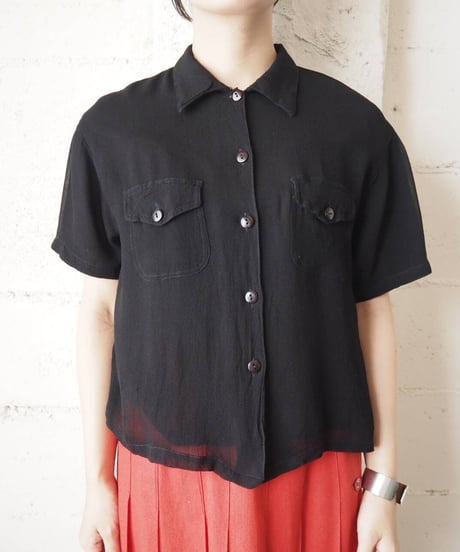 1980's S/S Layered Shirt BK