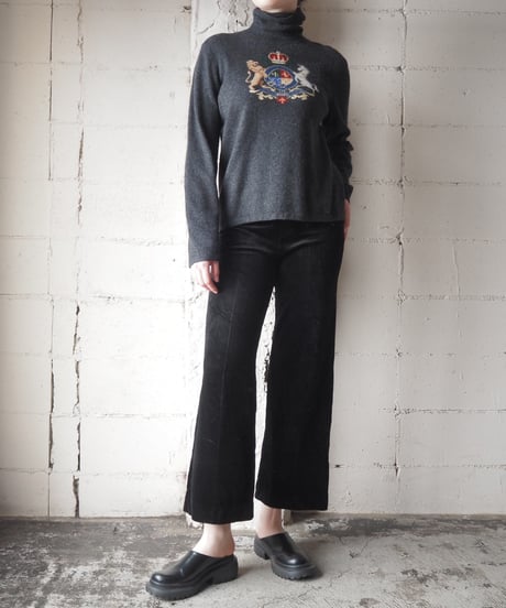 LAUREN Ralph Lauren Emblem Turtle Neck Sweater GR