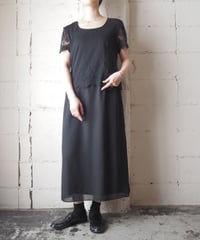 Lace Bodice S/S Dress BK