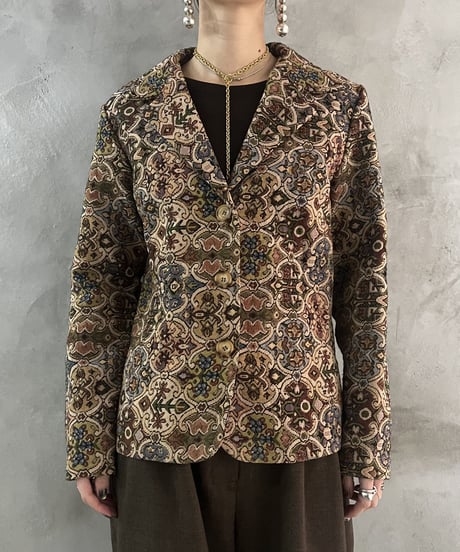 USA Pattern Goblin Tailored Jacket BEGN