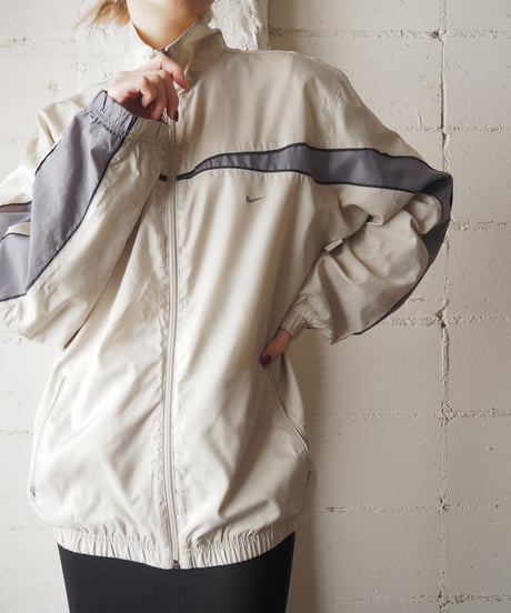 NIKE Bicolor Zip Up Jacket BEGR