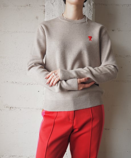 AMI PARIS Small Heart Knit BE