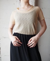 Lace Short Sleeve Inner Tops YE