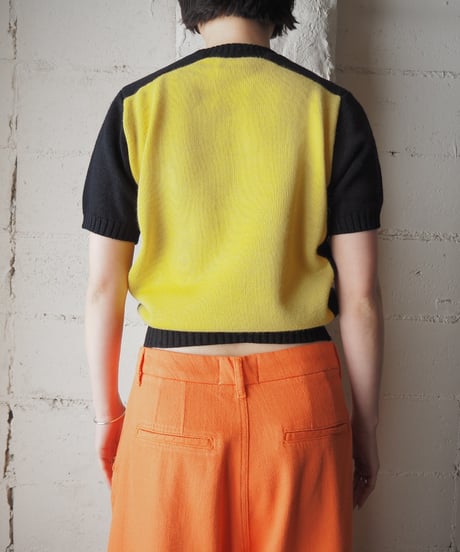 1950-60's Vintage Short Sleeve Knit YEBK