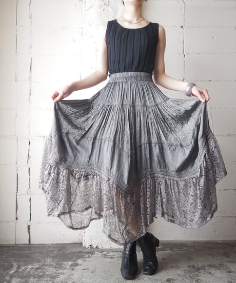 Lace Tiered skirt GR
