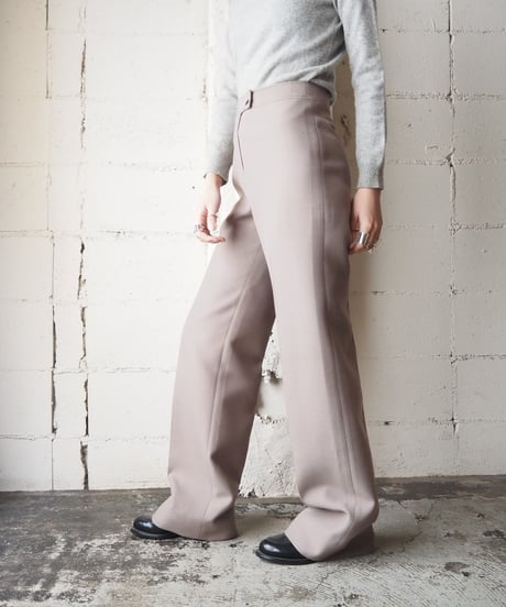 Center Pressed Straight Pants BE