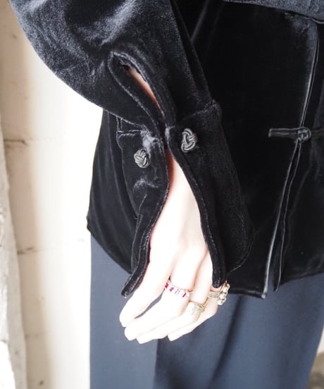 Velour China Shirt BK