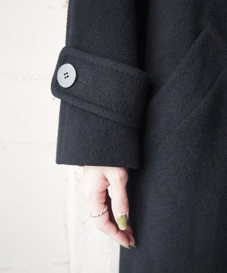 Cashmere Chester Coat BK