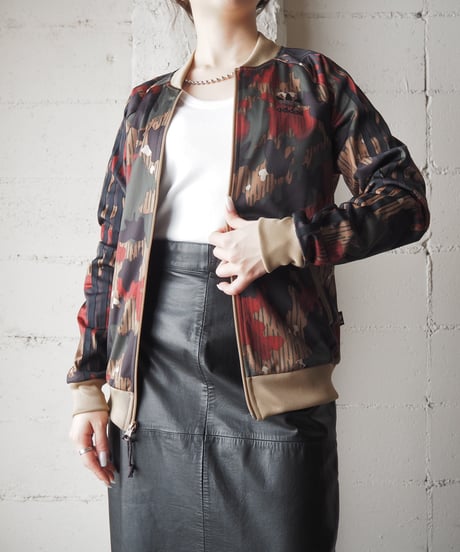 adidas×Pharrell Williams Camouflage Pattern Track Jacket KABE