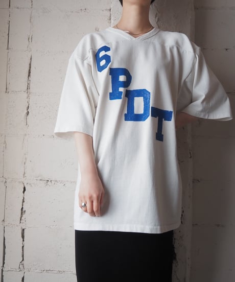 1980's 6PDT Football Tee WHBL