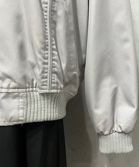 Rib Cuff Zip Up Blouson GR