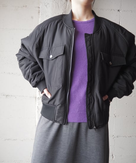 Big Pocket Padded Jacket BK