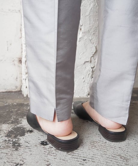 Center Press Silk Pants GR