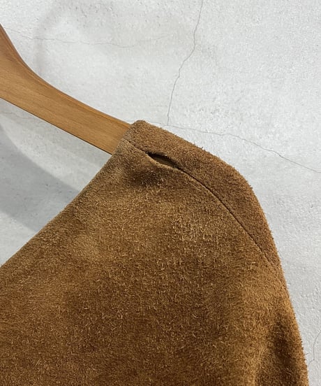 Bicolor Suede Fringe Poncho BRYE