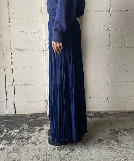 Tiered Easy Long Skirt NV