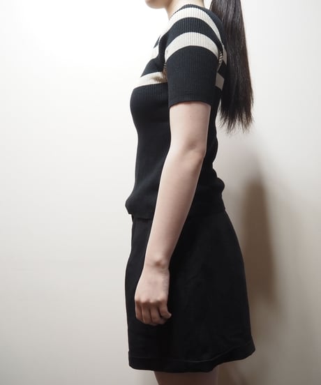 Line Rib Knit BKBE