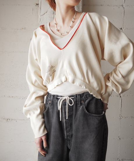 Remake Stitch Under Pants Pullover IVRE