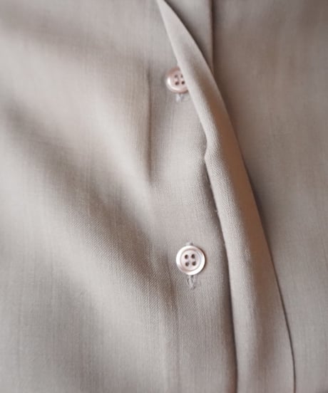 1970's Round Collar Plane Blouse BE