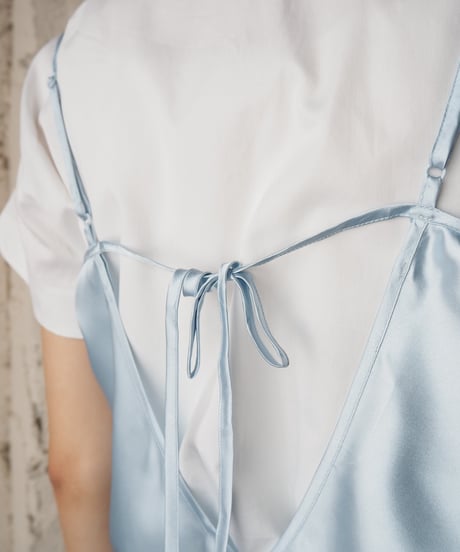 REMAKE Layered Hem Satin Camisole LBL