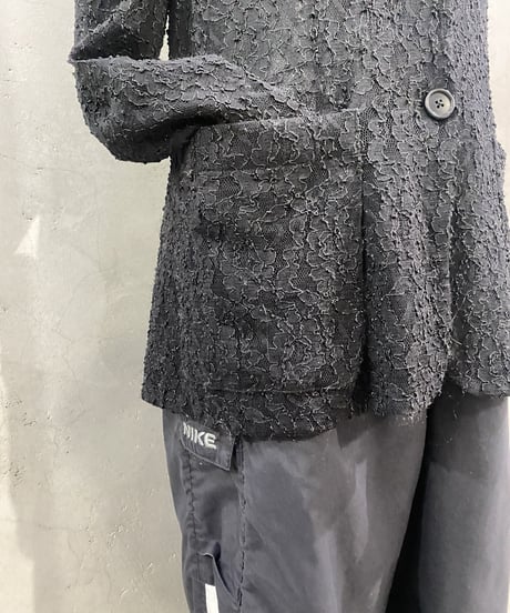 DKNYC Lace Tailored Jacket BK