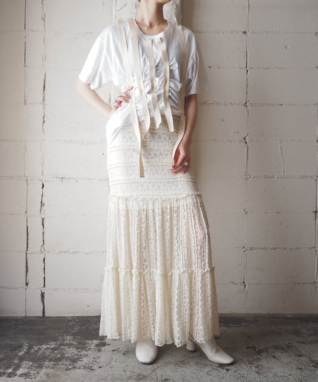 ORFEO Gather Tape Tee WH IV