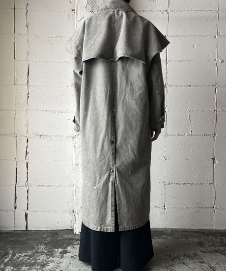 Removable Denim Duster Coat GR
