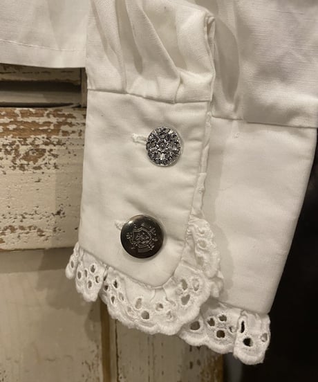 Tyrolean Cutwork Lace Blouse WH