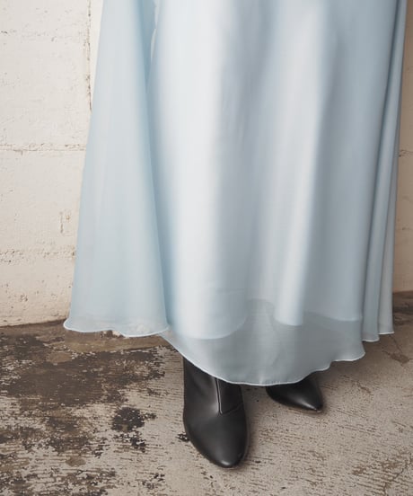 Sheer Flared Skirt LBL