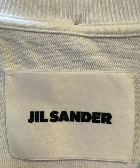 JILSANDER Logo Long Sleeve Tee WH