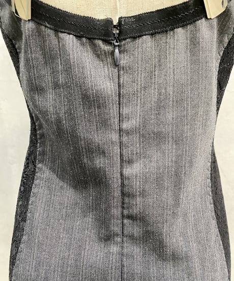 Dolce&Gabbana Suspender Design Mini Dress　DGR BK