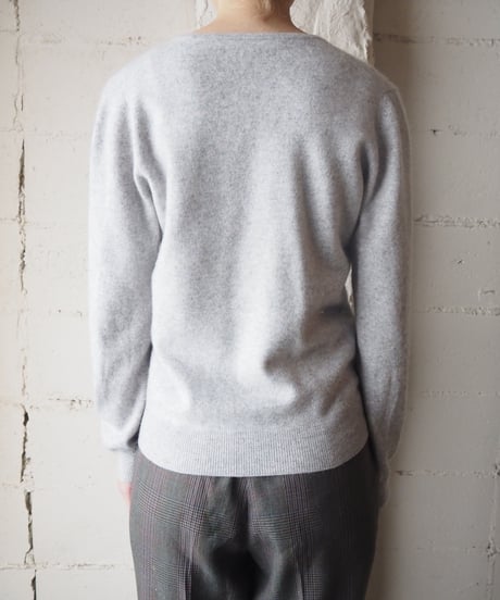 Vneck Cashmere Knit GR