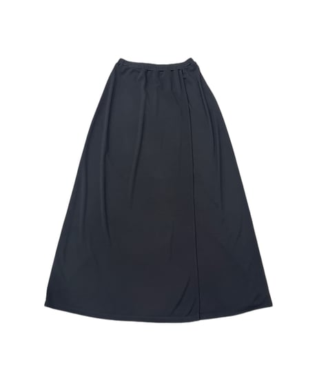 Spandex Mix Layered Easy Skirt BK