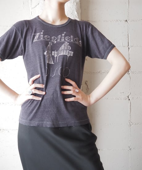 Zie fields DISCO Print Tee BK