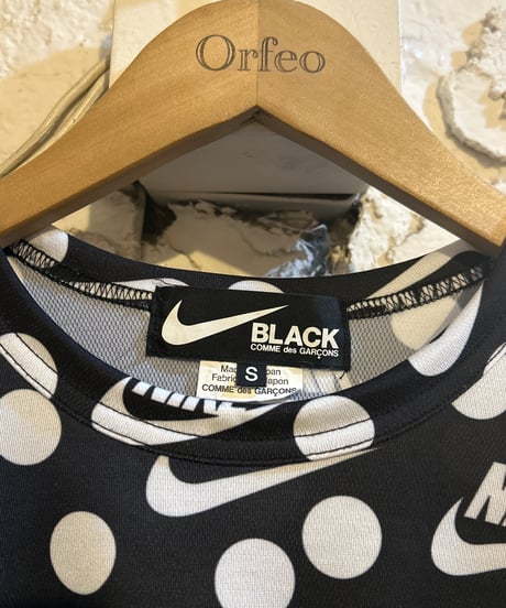 BLACK COMME DES GARCON NIKE Dot Long Sleeve Tee BKWH
