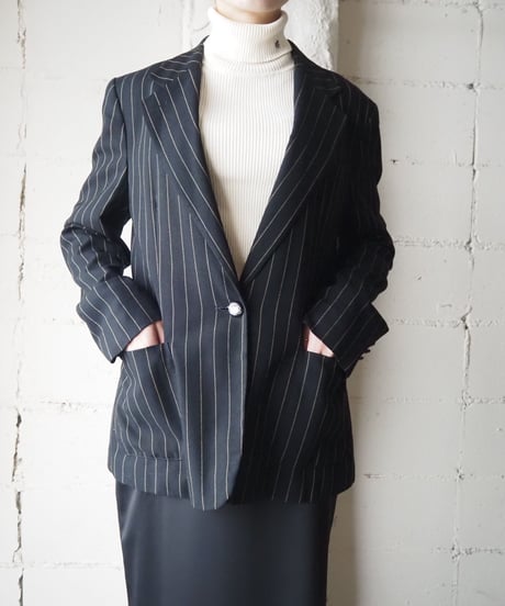 LAUREN Stripe Jacket BK