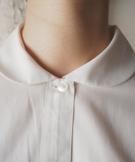 1970's Round Collar Shirt Dress WH