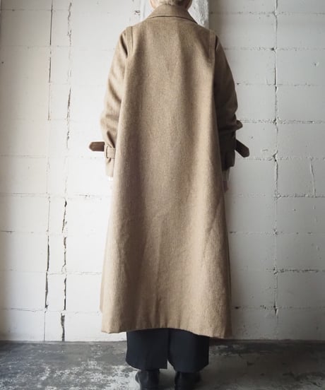 Soutien Collar A Line Wool Coat BE