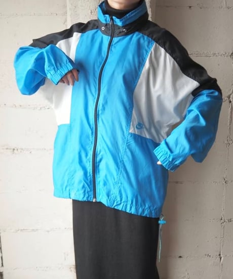 NIKE Nylon Jacket BLWHBK